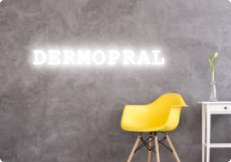 Custom text: DERMOPRAL